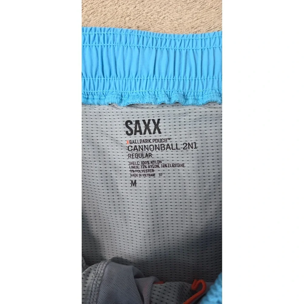 Saxx Ballpark Pouch Cannonball 2in1 lined Shorts 7